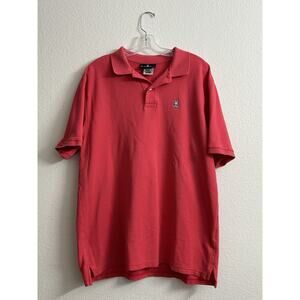 Psycho Bunny Pique Polo Shirt Men’s Size 8 XL Pink Golf Logo